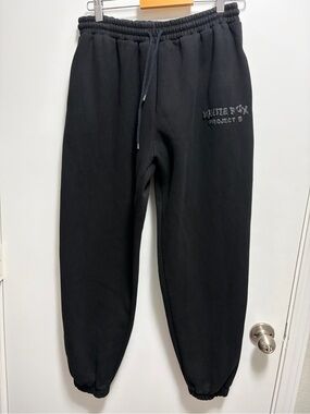 White Fox Project 5 Black Sweatpants Women’s Size Large